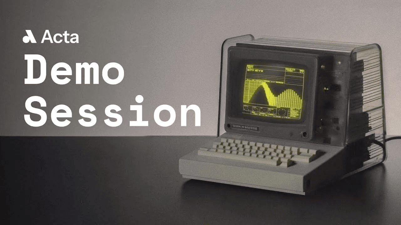 Weekly Demo Session Oct 24th